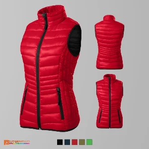 veste matlasate rosii de dama poza 6